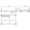 Stacking pallet | for 20 barrier fences